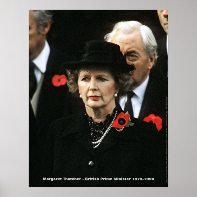 Poster Margaret Thatcher Premier ministre (Devant)