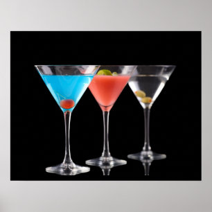 Poster Margarita cocktails