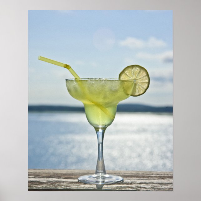 Poster Margarita en bord de mer (Devant)