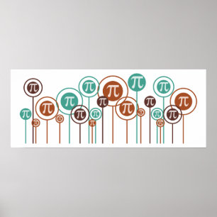 Poster Marguerites de maths