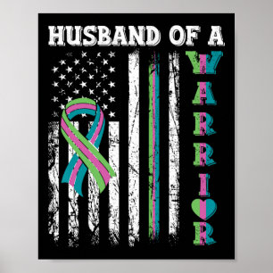 Poster Mari D'Un Guerrier Metastatic Cancer Du Sein Usa