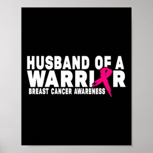 Poster Mari D'Un Guerrier Sensibilisation Au Cancer Du Se