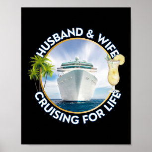 Poster Mari Et Femme En Croisière Pour La Vie Hommes Femm