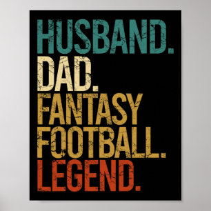 Poster Mari Papa Fantastique Légende de Football Drôle Ho