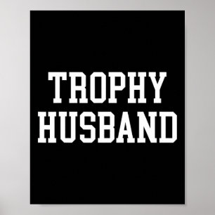 Poster Mari Salle Papa Joke Funny Trophée Mari