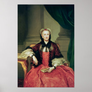 Poster Maria Amalia de Saxe Reine d'Espagne