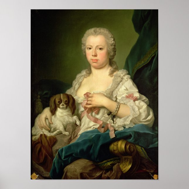 Poster Maria-Barbara de Braganza (Devant)