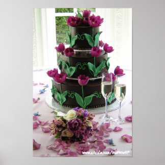 Poster Mariage Cake-Print.