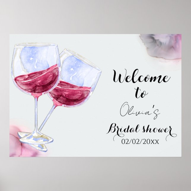 Poster Mariage de cave vinicole  (Devant)