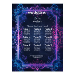 Poster Mariage de fusion Cyber-Médiéval
