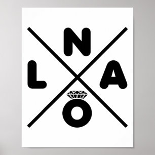 Poster Mariage de la Nouvelle-Orléans Nola Bachelorette