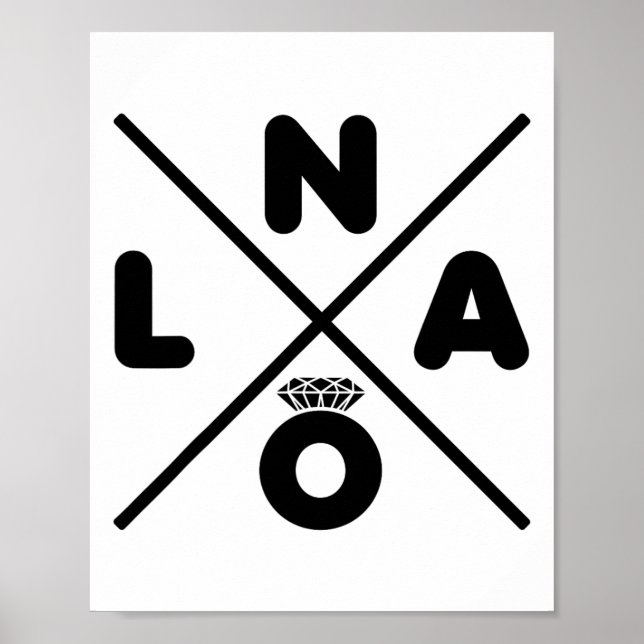 Poster Mariage de la Nouvelle-Orléans Nola Bachelorette (Devant)