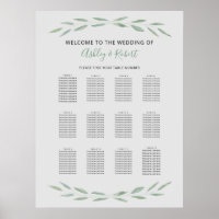 Mariage de la verdure de l'âge, plan de siège, Bot