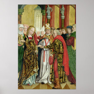 Poster Mariage de la Vierge, de l'autel de dôme, 1499