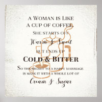 Mariage Drôle Comme Café Retro Grunge Typographie
