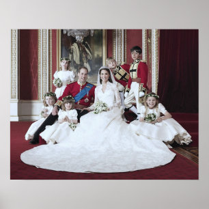 Poster Mariage du prince William et de Catherine Middleto