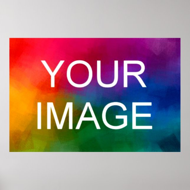 Poster Mariage Family Event Photo Simple Custom Modèle (Devant)