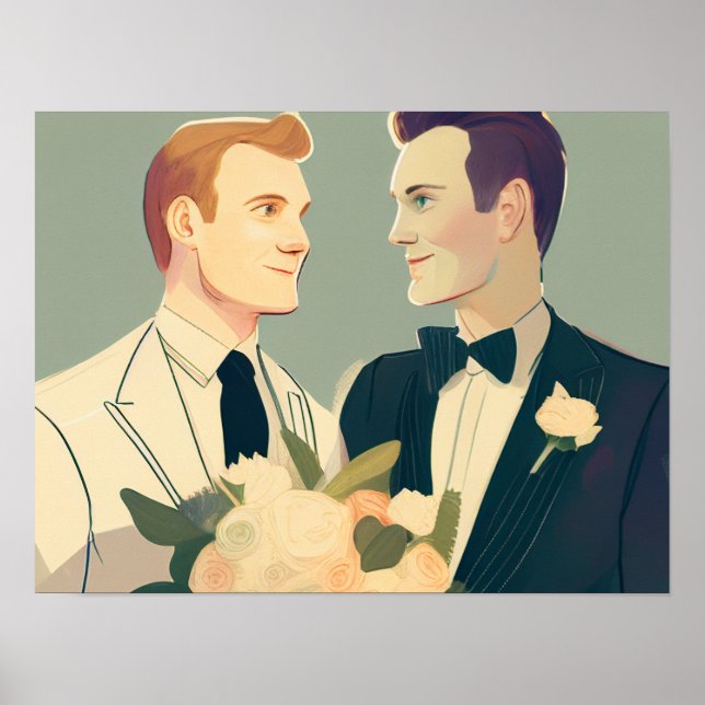 Poster Mariage gay (Devant)