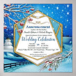 Poster Mariage Imaginaire