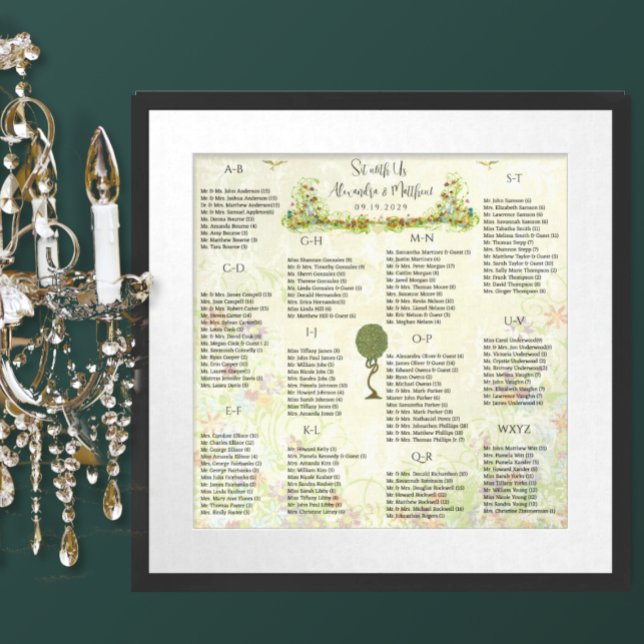 Poster Mariage Inséparable Art nouveau (Créateur téléchargé)