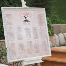 Mariage Inséparable simple Pink Heart Leaf Tree