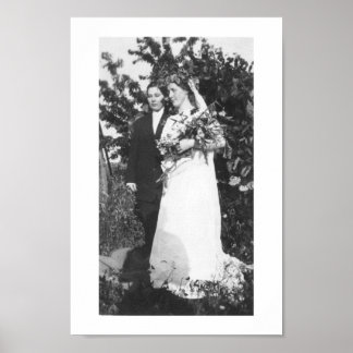 Poster Mariage lesbien vers 1920