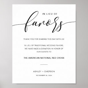 Poster Mariage Rustique Moderne En Lieu Et Place Des Fave