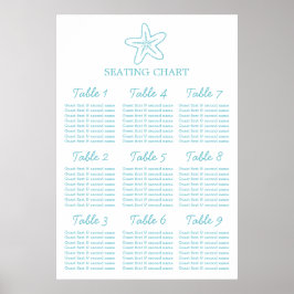 Poster Mariage Seastar Seastar Planner 1-9