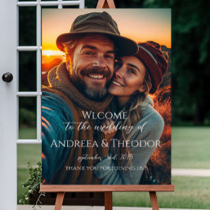 Poster Mariage Sign Photo : Customisez votre parfait Mari