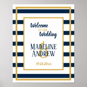Poster Mariage sur mesure de la Marine