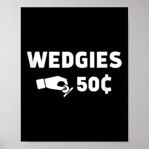 Poster Mariages 50 Cents Drôle Insertion Pièces Design