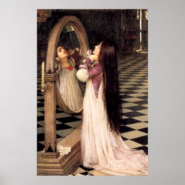 Poster MARiANA iN ThE SoUTH, par John William Waterhouse (Devant)
