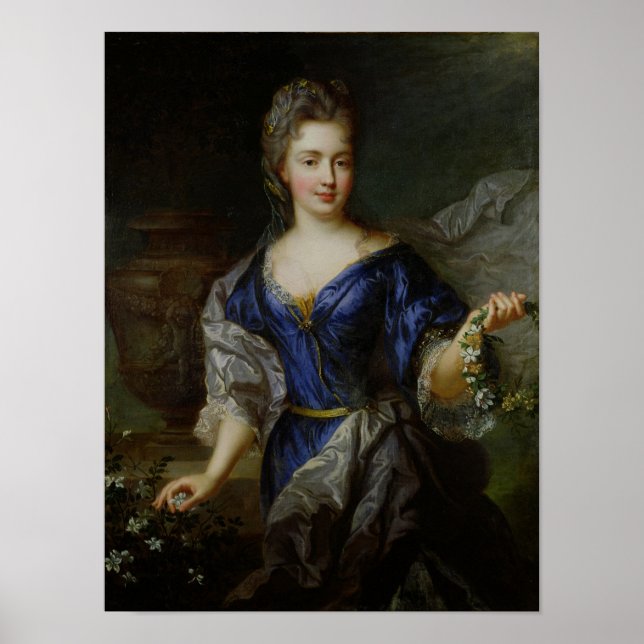Poster Marie-Anne de Bourbon Princesse de Conti (Devant)