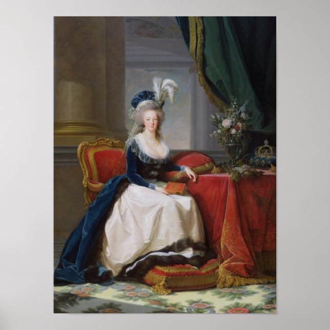 Poster Marie-Antoinette 1788 (Devant)