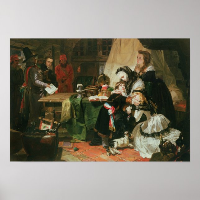 Poster Marie Antoinette et ses enfants (Devant)