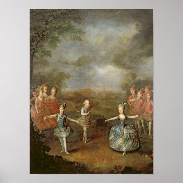 Poster Marie Antoinette et ses soeurs (Devant)