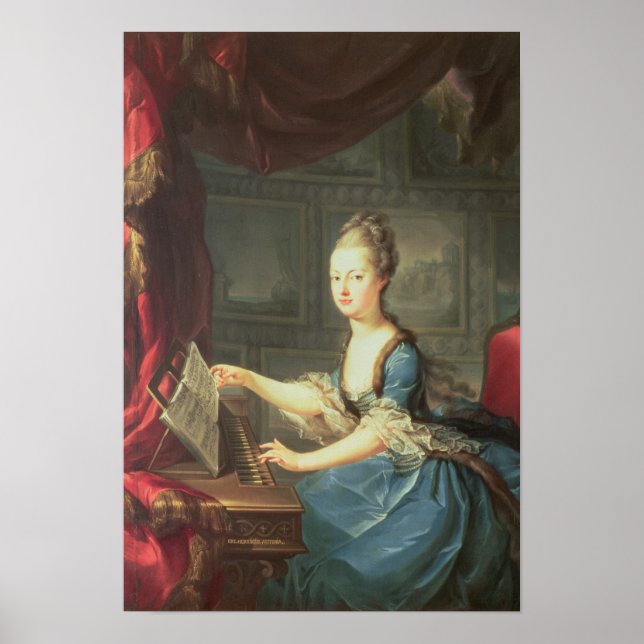 Poster Marie Antoinette Habsburg-Lothringen (Devant)