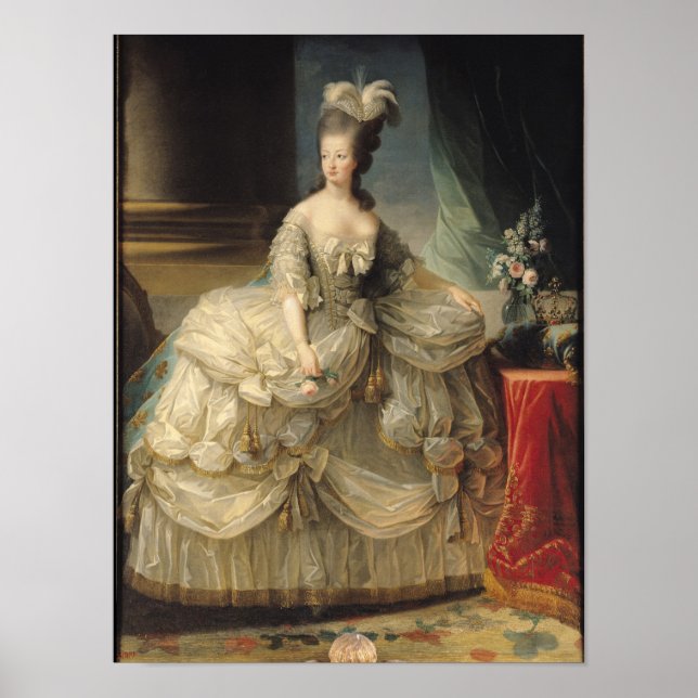 Poster Marie Antoinette Reine de France, 1779 (Devant)