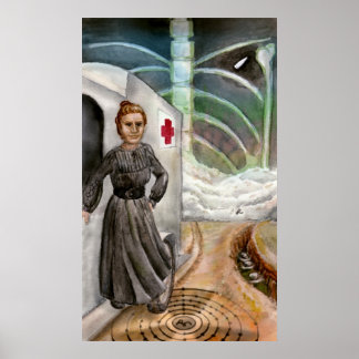 Poster Marie Curie Art Imprimer