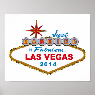 Poster Marié Dans Fabulous Las Vegas 2014 (Signe)