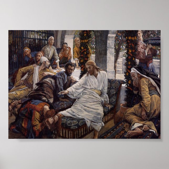 Poster Marie Laver les pieds de Jésus (Devant)