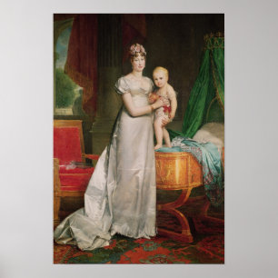 Poster Marie Louise  and the King of Rome