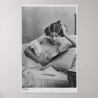 Poster Marie-Louise Derval - Image Vintage