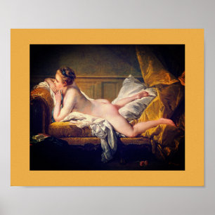 Poster Marie-Louise O'Murphy mistress – François Boucher