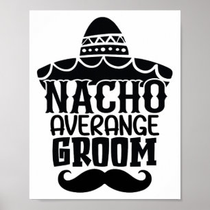 Poster Marié pas moyen Cinco De Mayo Fête mexicaine 