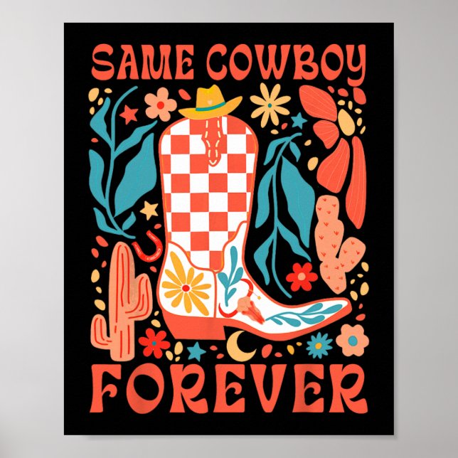 Poster Mariée À Devenir Howdy Western Enterrement De Vie  (Devant)