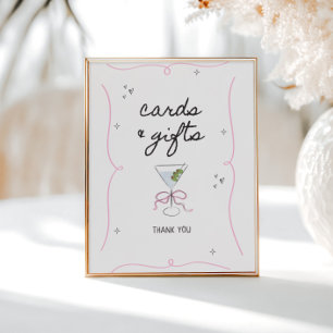 Poster Mariée Dans Un Tini Bit Fête des mariées Cartes Ca