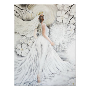 Poster Mariée divine