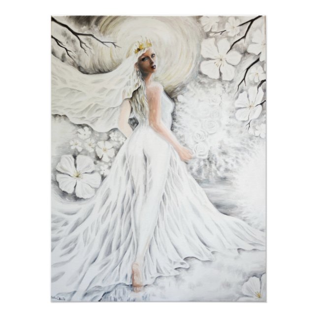 Poster Mariée divine (Devant)