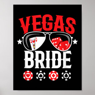 Poster Mariée Mariage de Vegas - Mariée à Vegas - Place d